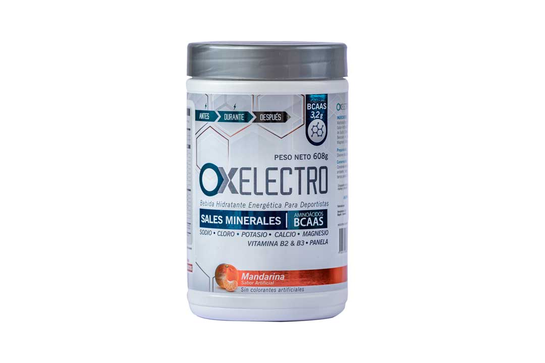 OX Electro 608 g – Bebida Hidratante Energética para Deportistas