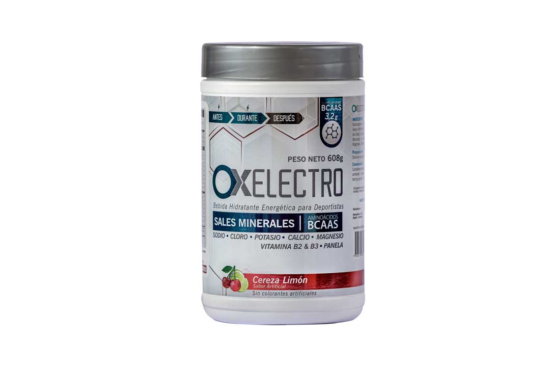 OX Electro 608 g – Bebida Hidratante Energética para Deportistas