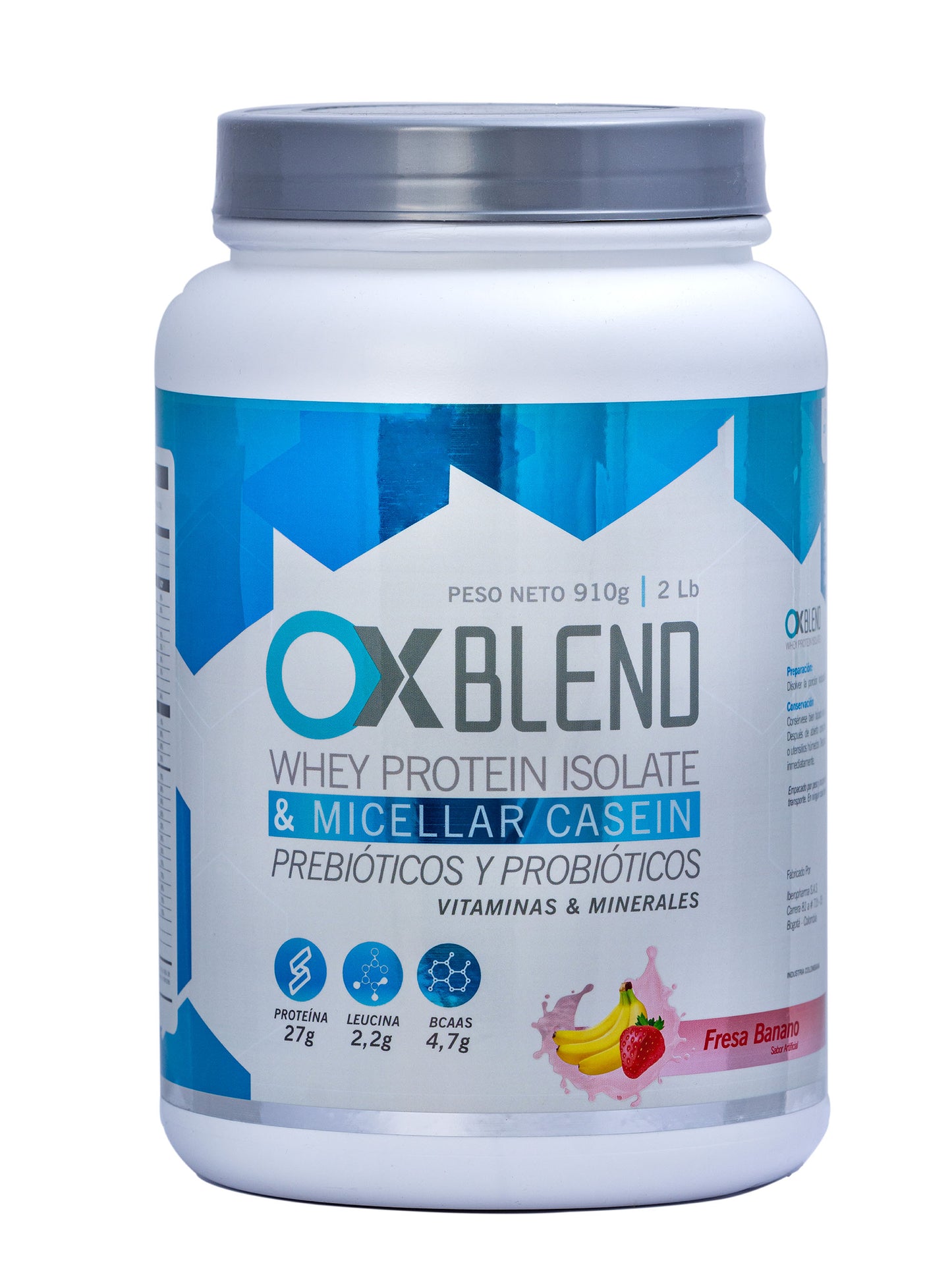 OX Blend 910 g – Proteína Whey y Caseína