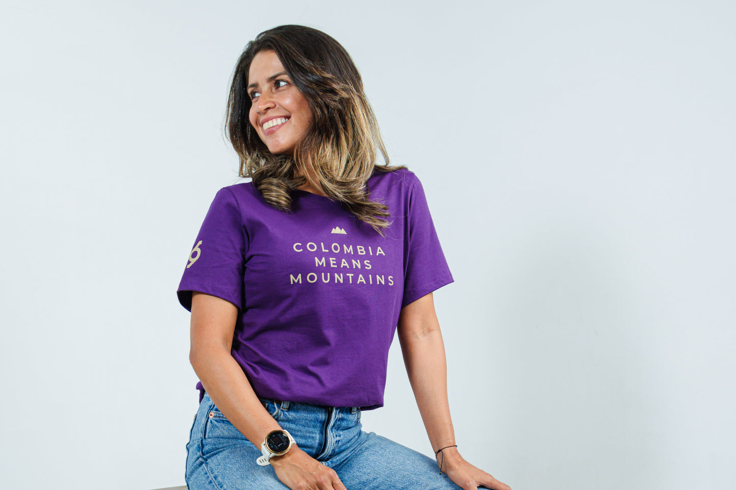 Camiseta Mujer Colombia Means Mountain | Homenaje a los Puertos de Montaña