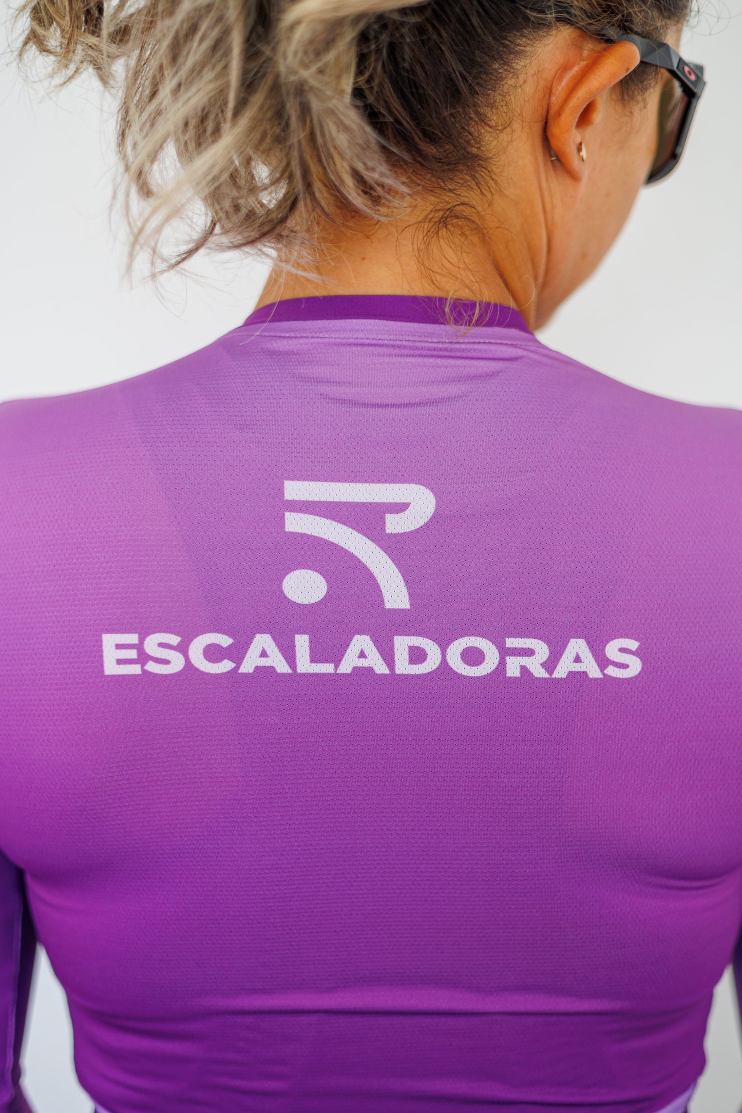 Jersey Ciclismo Mujer Morado | Alto Rendimiento y Comodidad