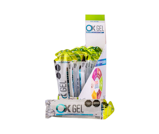 OX GEL con Cafeína – Caja con 15 geles