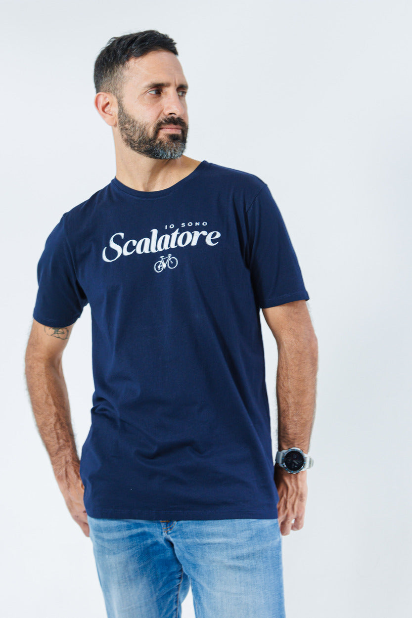 Camiseta Hombre IO SONO SCALATORE | Inspirada en los Ciclistas Escaladores