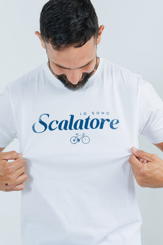 Camiseta Hombre IO SONO SCALATORE | Inspirada en los Ciclistas Escaladores