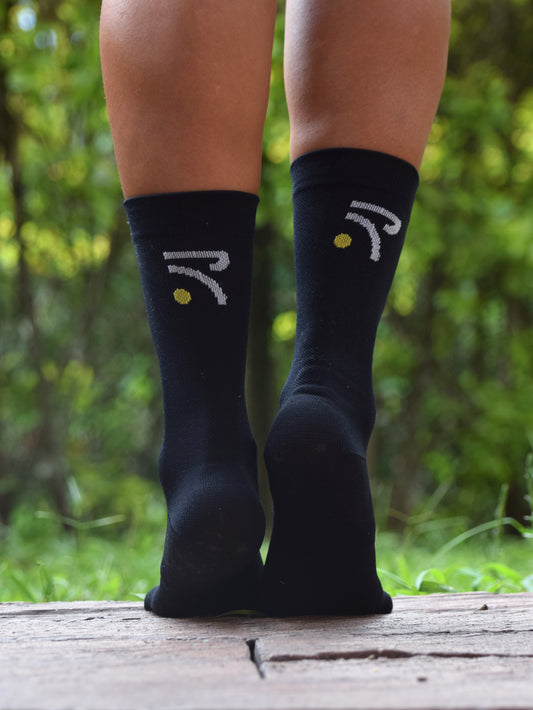 Medias de Ciclismo Negras