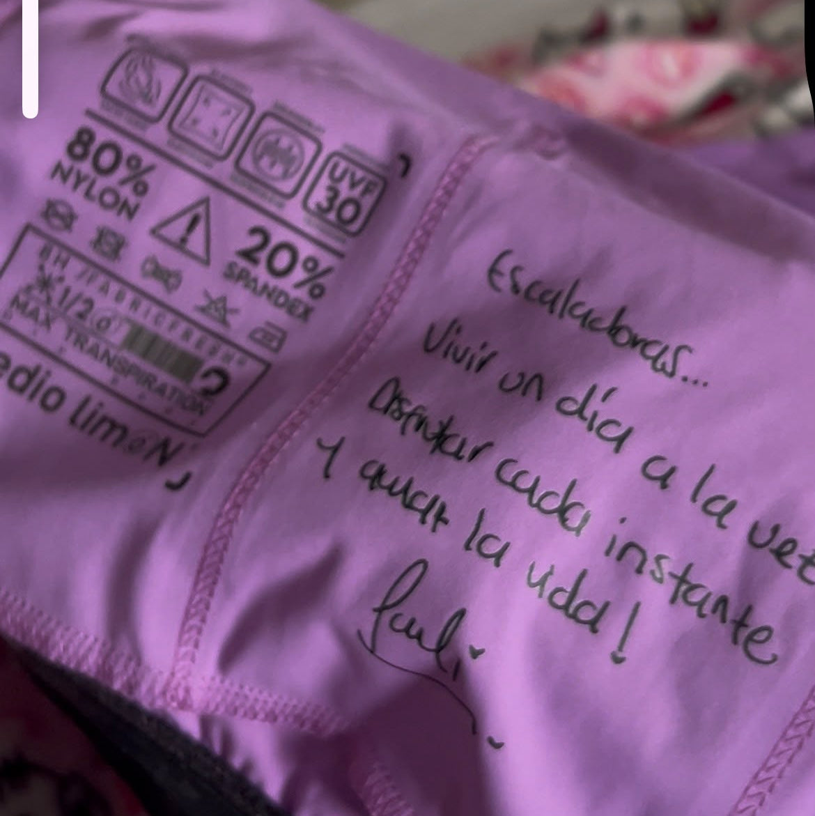 PREVENTA Jersey "Un día a la vez" - edición especial Lila 💜